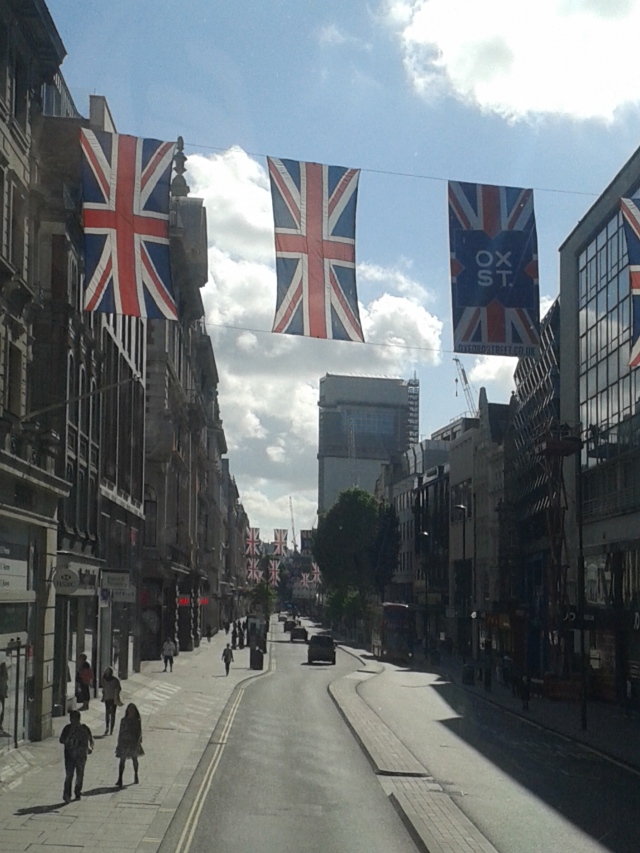 Oxford Street - flaggor